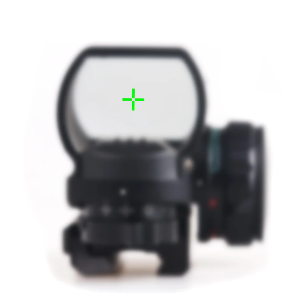 BIJIA Tactical Reflex Red/Green Laser 4 Reticle Holographic Projected Dot Sight Scope Airgun sight Hunting 11mm/20mm Rail Mount