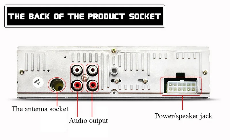 Автомобильный MP3-плеер AUX USB громкой связи Bluetooth гарнитура для одновременное подключение двух телефонов дистанционного Управление AMPrime автомобиль радио Bluetooth Съемная передняя Панель Авто аудио стерео