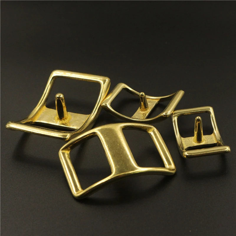 Solid Brass Conway Buckle Halter Harness Horse Bridle Tack Strap Belt