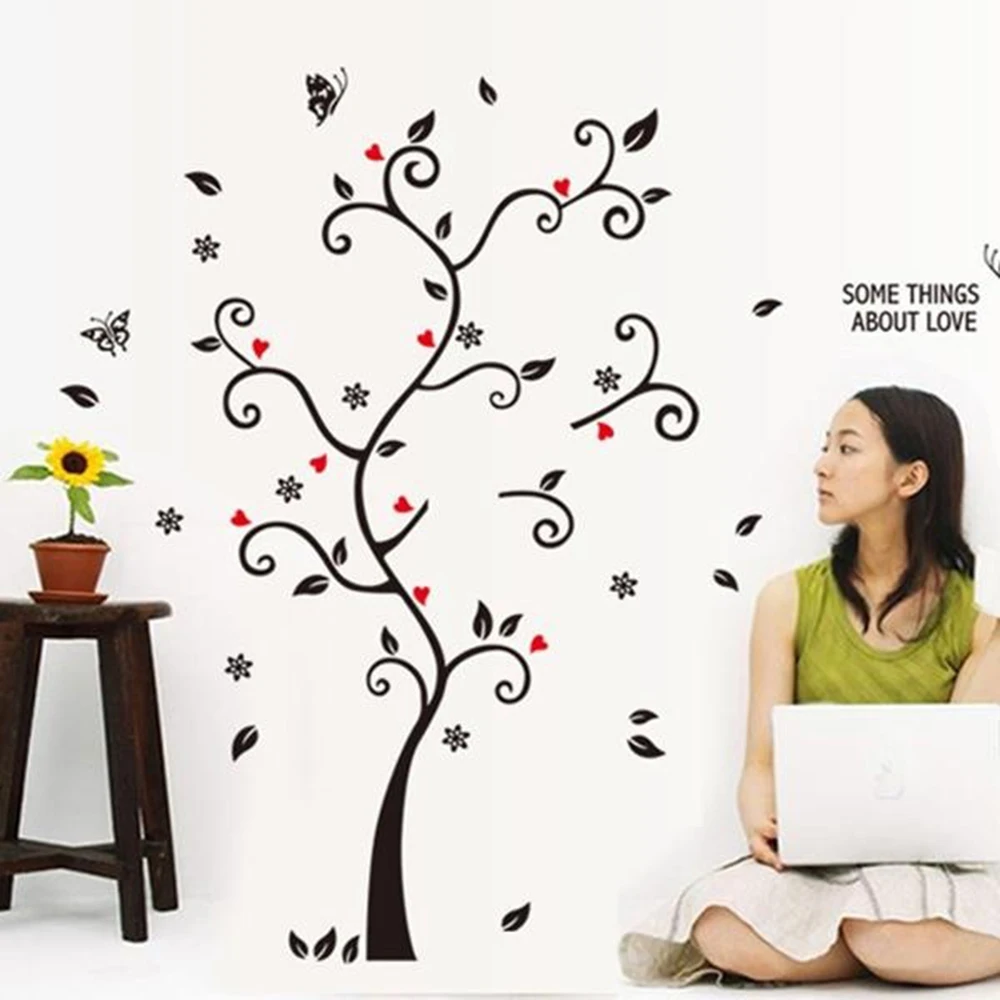Decorative wall decals Self Adhesive Living Room Memory Tree wall