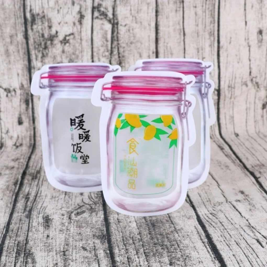 

New arrival Lovely Reusable Seal PE Food Fresh Bag Vacuum Sealer Fruit Meat Milk Storage Bags Wrap Plastic Bags