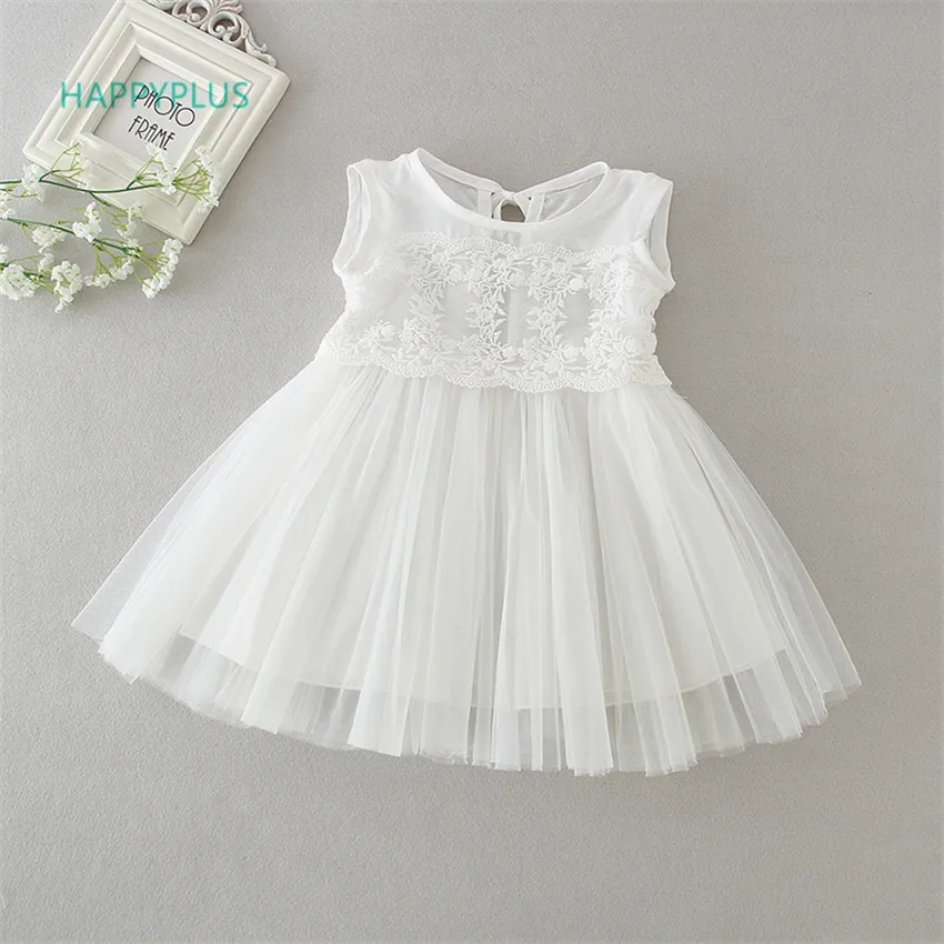 HAPPYPLUS 3 6 12 18 24 Months Baby Girl Dresses 2019 Summer Baptism ...