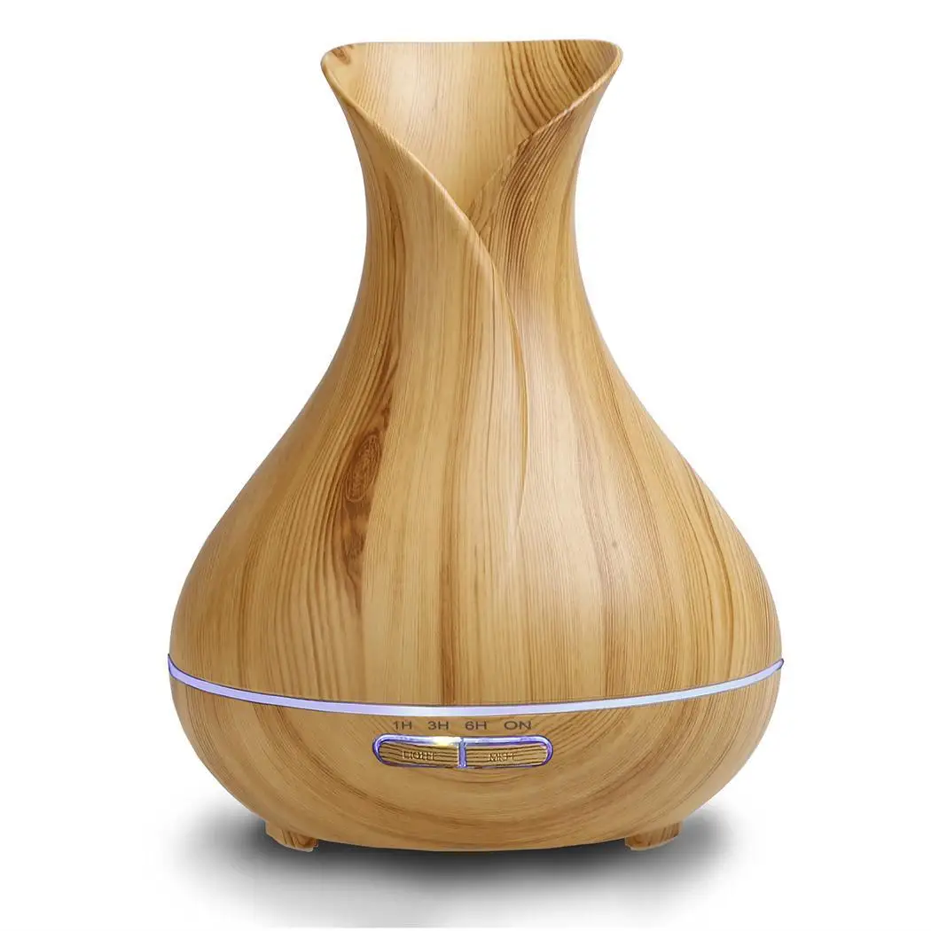 

New 400ml Aroma Diffuser Ultrasonic Cool Mist 2.4MHz Manual Humidifier for Office Home Bedroom Appliances JP Plug