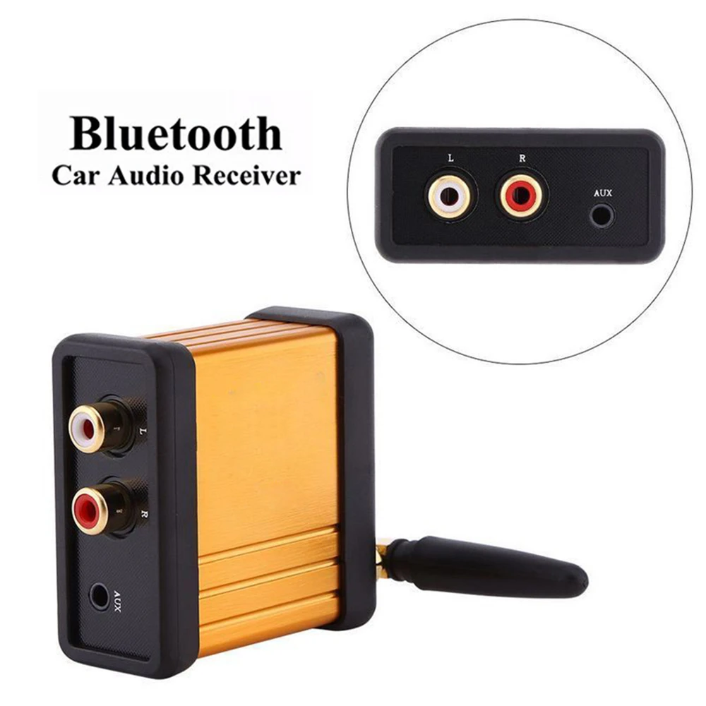 HIFI Bluetooth 4,2 CSRA64215 RCA Aux 3,5 мм Aptx с низкой задержкой музыкальный приемник усилитель Автомобильная плата беспроводной стерео аудио адаптер