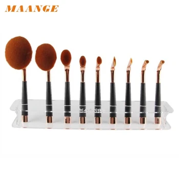 

Popular 9 Hole Microscler Makeup Brush Holder Drying Rack Organizer Cosmetic Shelf Tool Levert Dropship feb23