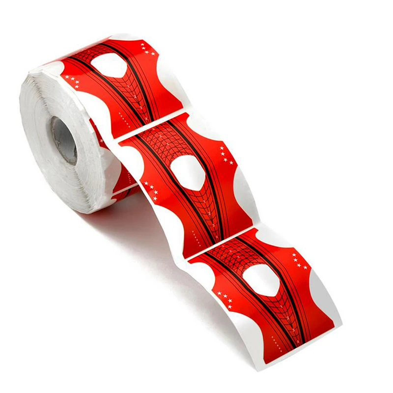 Dicas para Extensão do Guia da Arte do Unha Forma do Unha Profissional Vermelho Unha Forma Francês Faça Você Mesmo Ferramenta Acrílico uv Gel Adesivo Tyu4567534 300 Pçs 3 High Quality Beleza e saúde