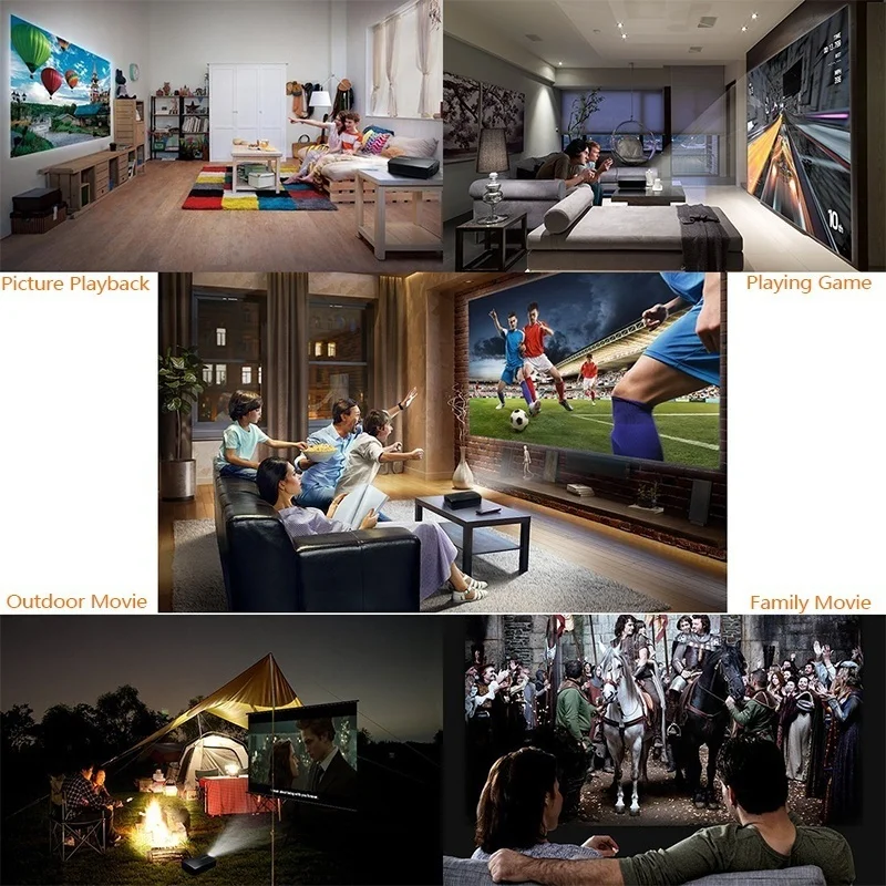 YG500 Mini Projector 1080P home theater 5.1 Portable 1800Lumen LED Projector Home Cinema USB HDMI 3D Beamer Bass Speaker Project YG500 Mini Projector 1080P home theater 5.1 Portable 1800Lumen LED Projector Home Cinema USB HDMI 3D Beamer Bass Speaker Project