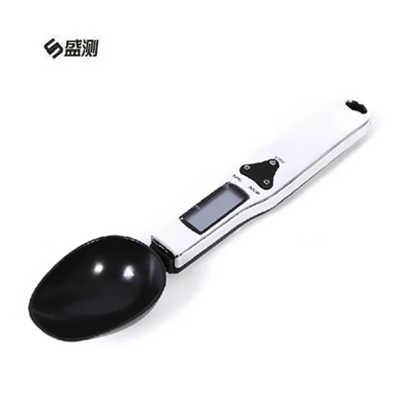 

300g 500g /0.1g Portable LCD Digital Kitchen Scale Measuring Spoon Electronic Gram Lab Scale Weight Volumn Food Scale D1022