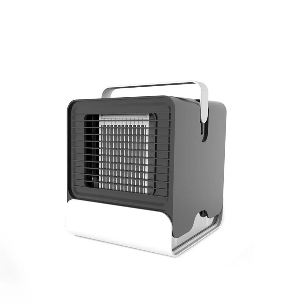 

3 in 1 Mini Portable USB Air Conditioner Fan 150ML Negative Ion Night Light Fan Air Cooler Air Humidifier Quiet Chiller