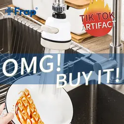 Регулировка Frap кухонный кран фильтр водопроводный брызг три режима выходной воды Насадка для разбрызгивания Tiktok Artifac душевая головка