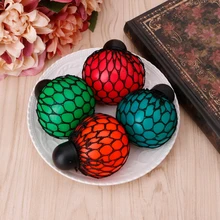 Дропшиппинг СДВГ фруктовая Игрушка антистресс уход за лицом Виноградный Шар аутизм выдавливание облегчение игра