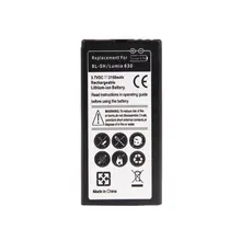 Ciszean 5x2150 мАч Высокая емкость BL-5H литий-ионная аккумуляторная батарея для мобильного телефона для Nokia Lumia 630 636 638 635