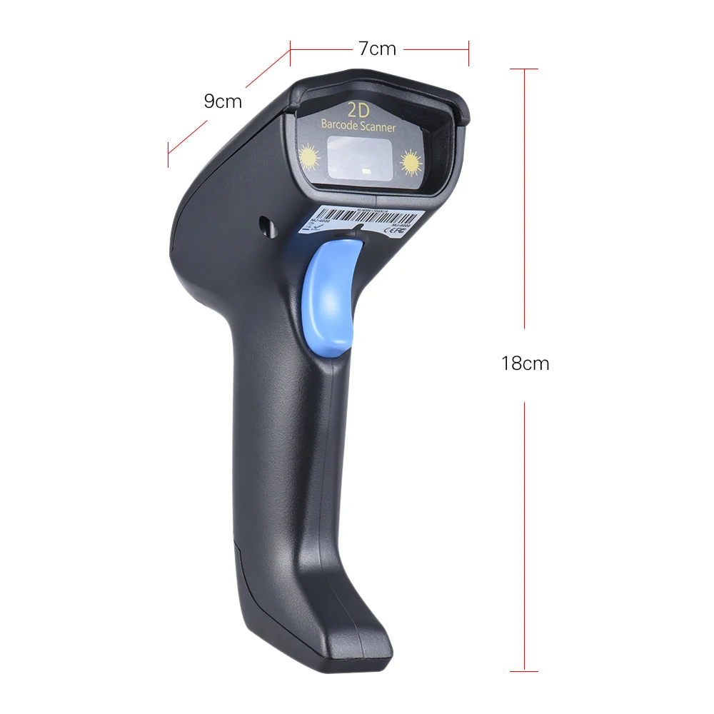 Сканер штрих кода лазерный 2 4 ГГц 1D 2D|wireless barcode scanner|wireless barcodebar code scanner |