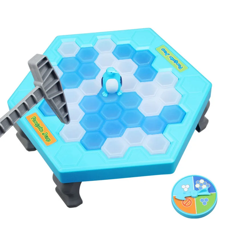 Ice Breaking Save The Penguin Kids Fun Board Game Table Fidget Breaker Bricks EL 