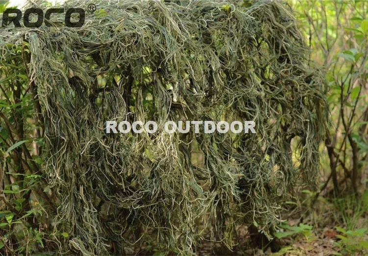 Лесной Ghillie сетка 80x90 см камуфляж сетка для Ghillie костюм Снайпер наборы для Wargame страйкбол охота