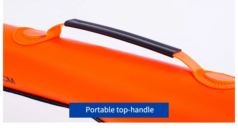 Vara de Pesca Pólo de Pesca Bolsa de Armazenamento à Prova Leve Material Portátil Bolsas Dobrável Dwaterproof Água Pacote Pesca Xa110g Eva 1.2m 13 ??_10
