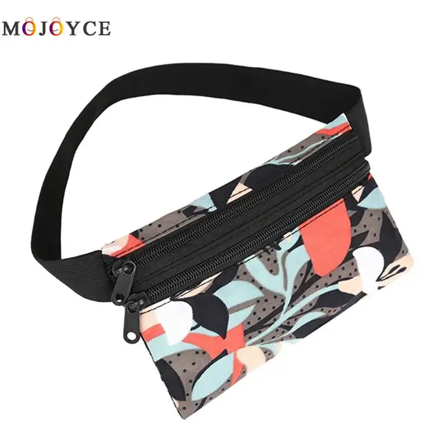 Women Travel Waist Packs Phone Card Holder Fanny Pack Girls Casual Nylon Shoulder Belt Bag Heuptas Pochete Ladies Bum Bag