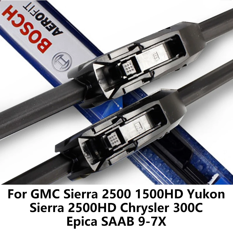 2pieces/set Bosch Wiper Blades For GMC Sierra 2500 1500HD Yukon Sierra