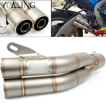 

51MM Universal Modified Motorcycle Scooter Exhaust Pipe Muffler Escape Moto db killer For Yamaha XT 600 FZ6 MT03 MT09 ER6N Z750