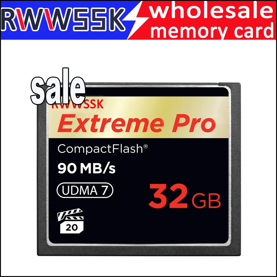 High Speed 600x Udma7 Cf Card 32gb Memory Card 3d 4k 90mb/s For Dslr