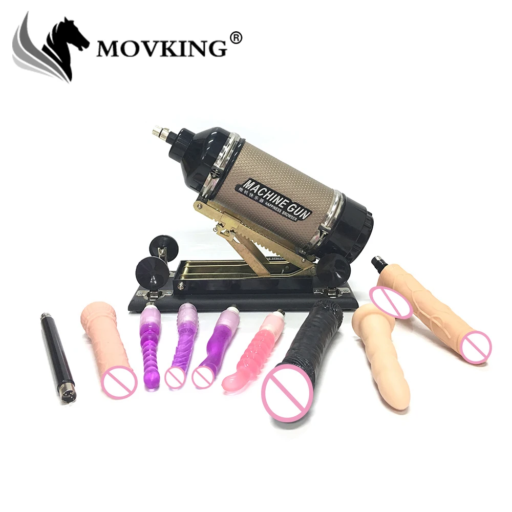 MOVKING Cannon Sex Machine With 8 Dildos At