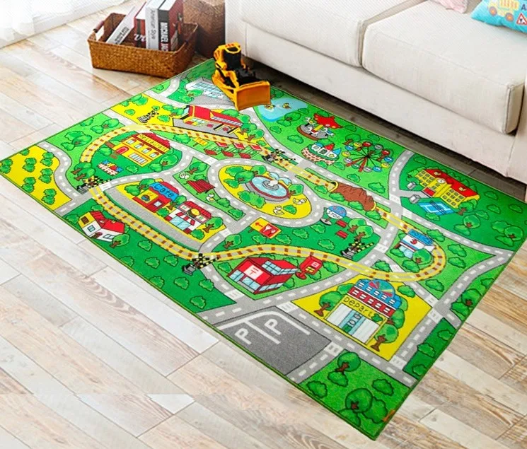 Grosse Grosse Kinder Teppich Mit Rutschfeste Unterlage 51 X 75