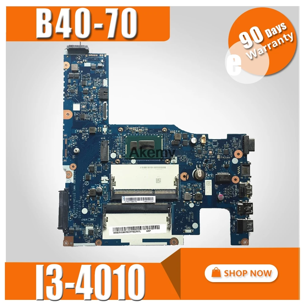 

LA-B091P for Lenovo B50-70 N50-70 notebook motherboard CPU i3 4005U/4010U R5 M230 2G DDR3 100% test work