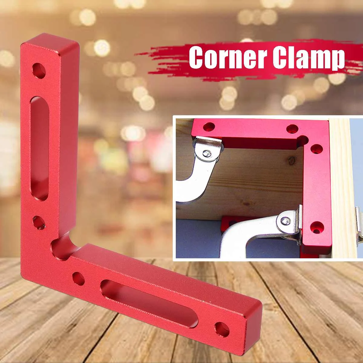 

2019 Corner Clamp Angle Clamping Measure For Wood Metal Right Angle 90 Degree Weld Welding Woodworking Clamp Square Ruler