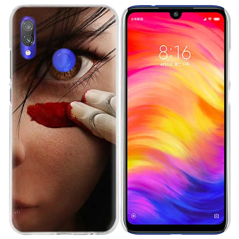 Alita Battle Angel чехол для Xiaomi Redmi Note 7 K20 6 6A Pro Y3 фотоаппаратов моментальной печати 7S 7A GO S2 5 mi играть A1 A2 8 lite Poco F1 жесткий чехол для телефона pc - Цвет: 06