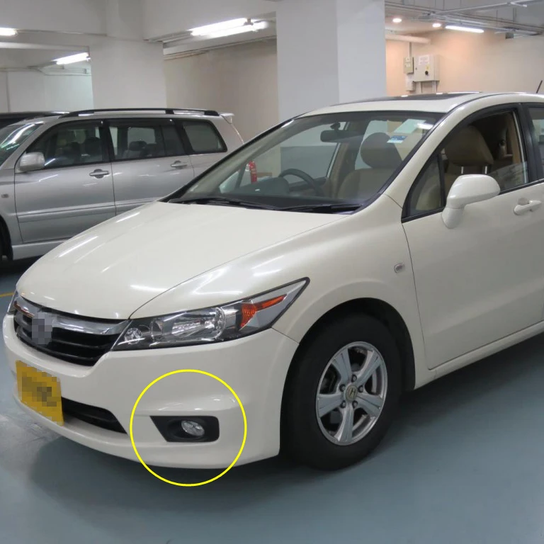 Для 2007 Honda Stream Прозрачный бампер противотуманные фары Driect Замена Полный Aftermarket противотуманная фара комплект w/лампа H11 переключатель провода ободок