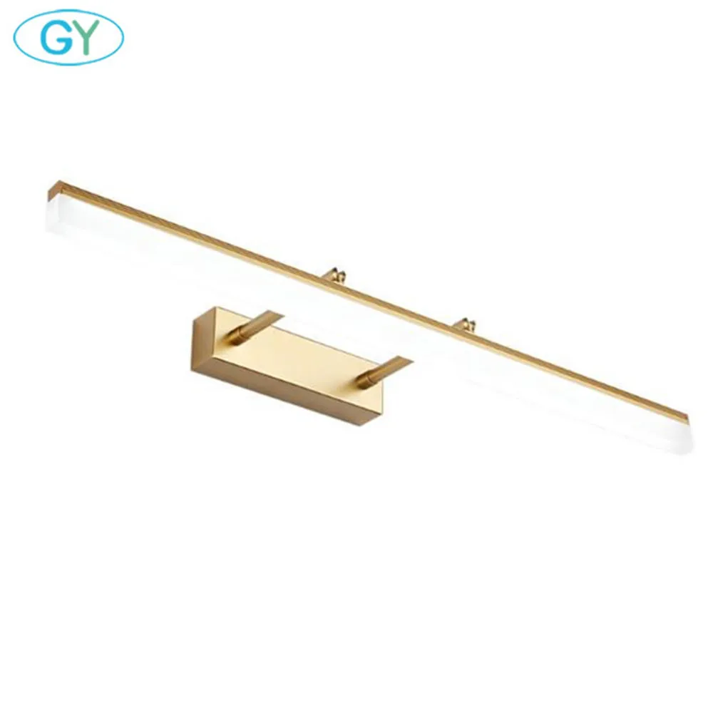 

Vintage Stretchable LED Vanity Light Gold LED Cabinet mirror lighting Bathroom Mirror Front Lamp make up spiegel led verlichting