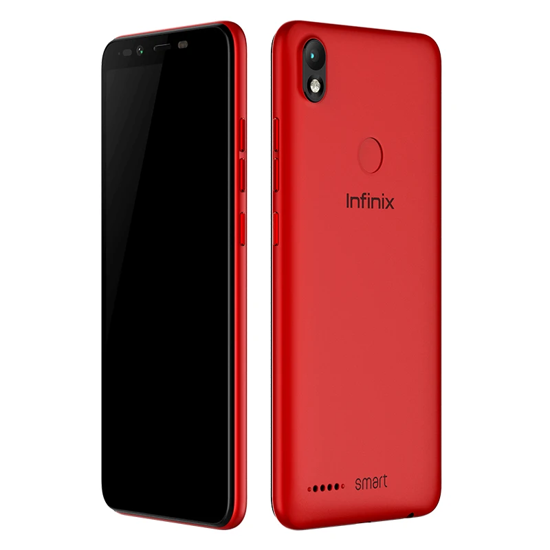 Infinix Smart 2 смартфон 16G 2G 5," двойная вспышка низкий светильник селфи разблокировка лица телефон Android 8,1 - Цвет: Red