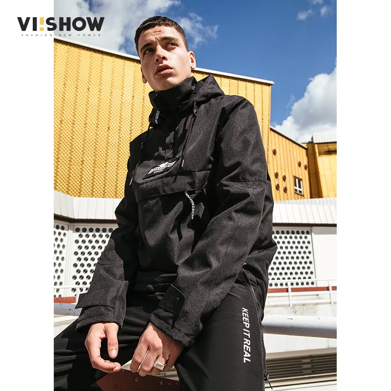 VIISHOW Brand 2017 Winter Hooded Jacket Men Waterproof Parka Men Clothing Keep Warm Coat Mens Hoodies Hedging Label MC2302174