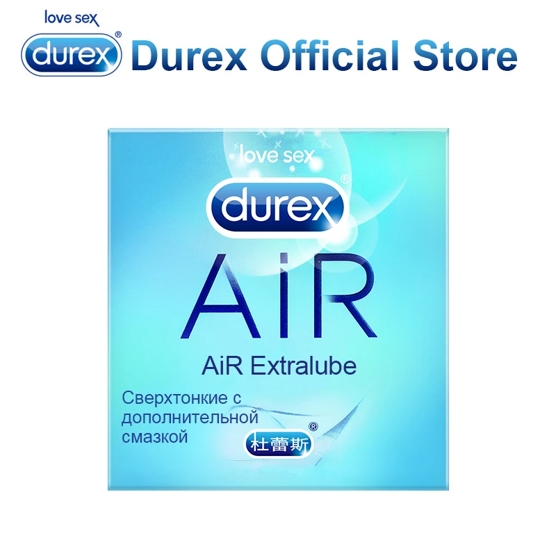 Durex AiR Condom Super Ultra Thin Extra Lube Condoms Kondom Erotic Products Intimate Goods font b