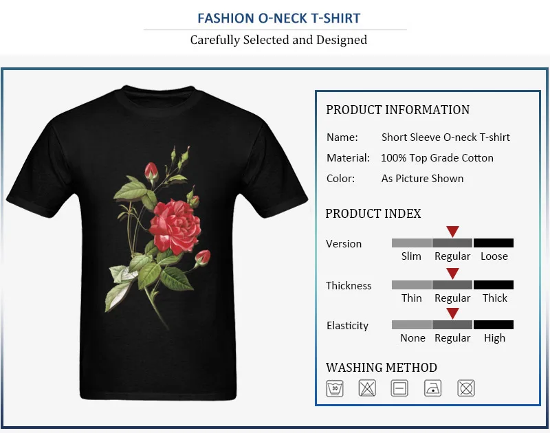 Rose Rouge Red Rose_detail_black