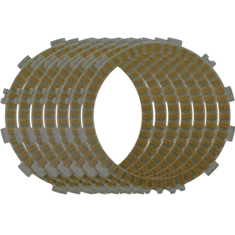 

LOPOR 7pcs Clutch Plates For KAWASAKI KX125 K1 1994, KX125 k2 k3 1995-1996 Motorcycle Paper Base clutch Disc
