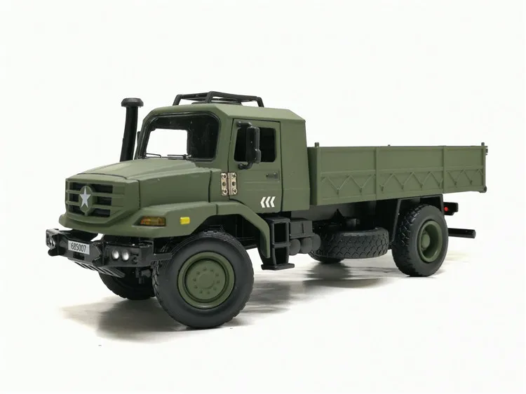 Высокое качество 1:36 Сплав Военная транспортная модель грузовика, имитация мальчика внедорожник Игрушечная модель автомобиля, коллекция украшений