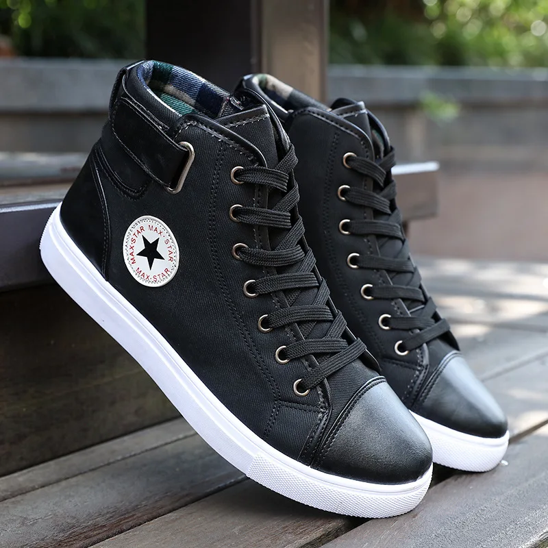 Sneakers кожаные