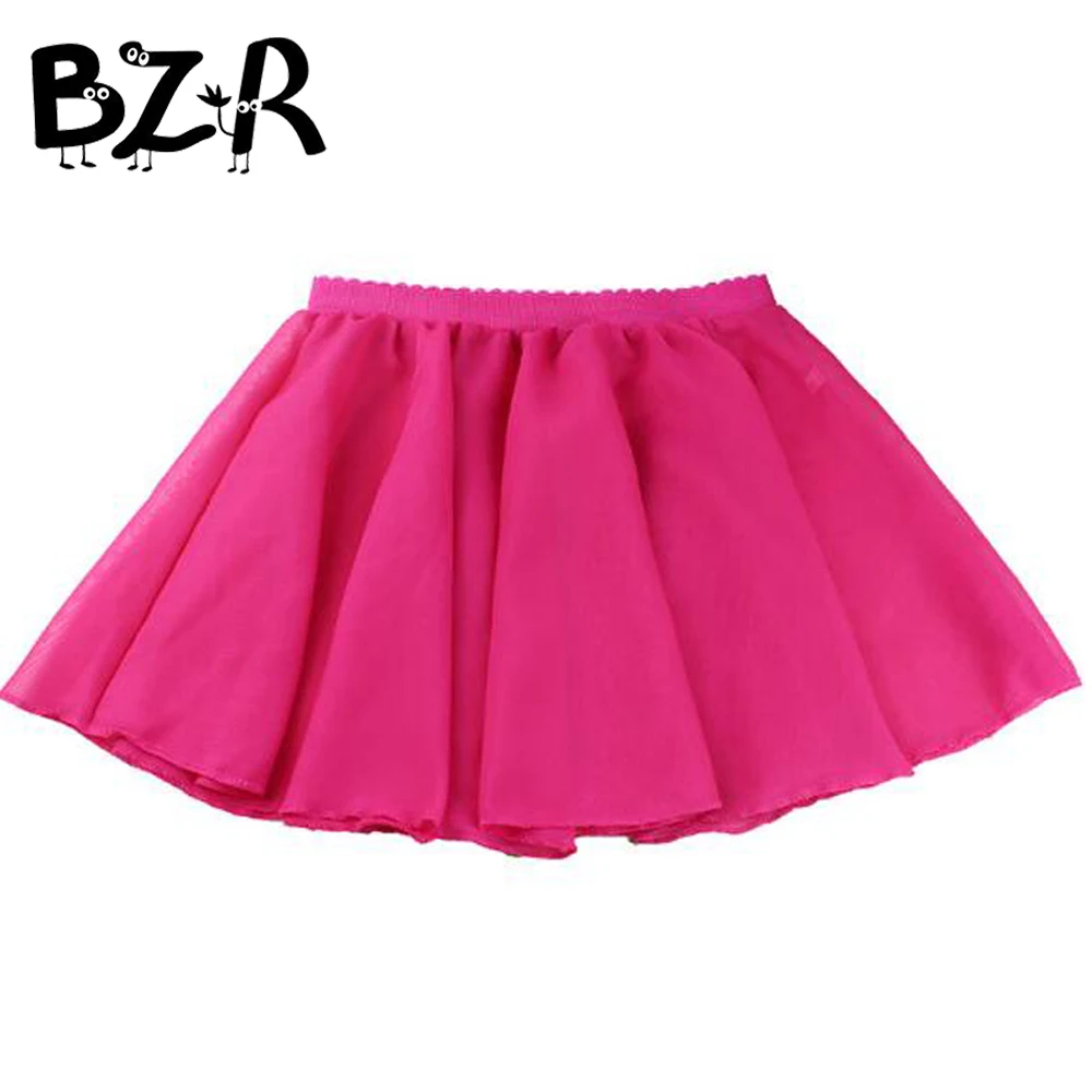 

Girls short skirt for ballet dance Tutu Summer Chiffon Skirt Pettiskirt Toddler Children Skirts Kids Baby Ballet Dance Skirts