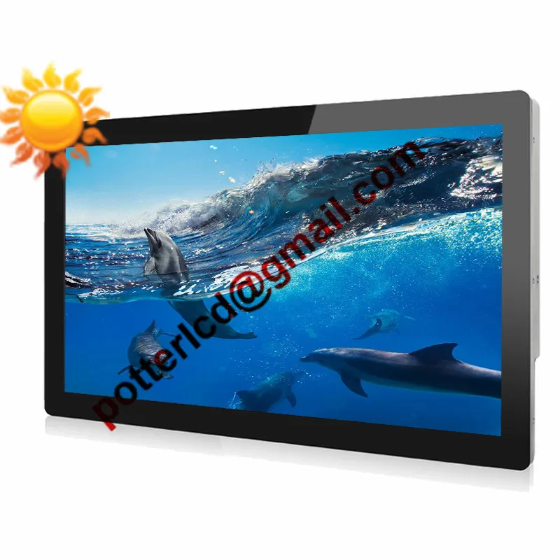 

16:10 Aspect 22 inch High Bright LCD Monitor Industial Rugged Sunlight View Display Monitor