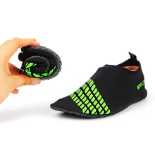 Inexperienced/Blue Grownup Slip Neoprene Males Ladies Surf Aqua Seaside Water Socks Sneakers Sport Yoga Swim Diving Water Sport Sneakers M-3XL