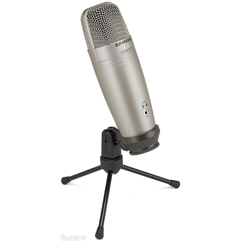 Samson C01U Pro USB Studio Condenser Microphone with Real time