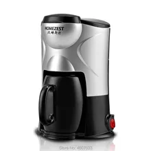 Электрическая капельная Кофеварка Бытовая маленькая американская кофемашина кофе 220 В портативная многофункциональная Пивоваренная кофемашина