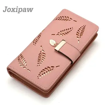 

Women Wallet Leather Card Coin Holder Money Clip Long Phone Clutch Bag High Quality Photo Cash Pocket Female Purse Fashion