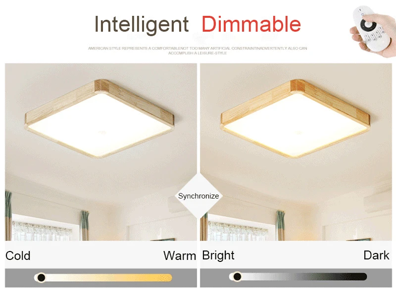 Nordic Simple Modern OAK Wood Ceiling Lamp Ultra thin Japanese LED Ceiling Lights For Bedroom Living Room Kitchen Study Balcony (1)