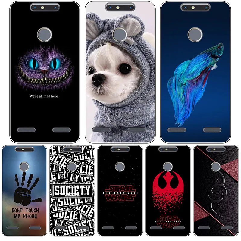 

Cute Cartoon Case For ZTE Blade V8 Lite V 8 Lite Cover Printing Soft Silicone Printed Phone Capa Funda For Zte Blade V8 Mini
