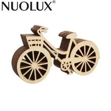 10 шт. деревянные виниры для велосипеда, украшения для рукоделия, украшения для свадебного фестиваля, вечерние украшения