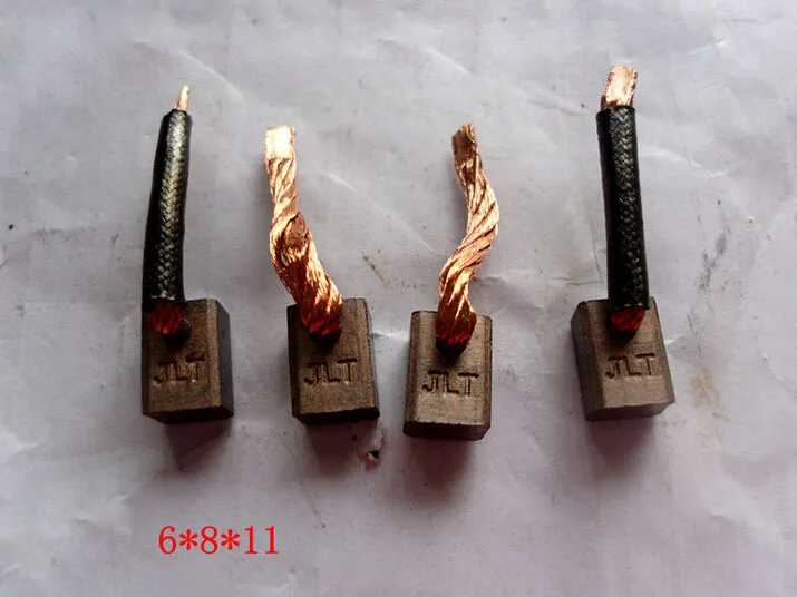 10PCSlotElectricCarbonBrushesForSuzukiStarterMotor6811mm.jpg