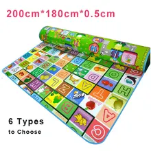 Kids Large Play Mat Rug Carpet Infant Children Bebe Gym Mat Playmat Baby Floor Games Mats Newest Safe Alphabet Mat Soft Toys
