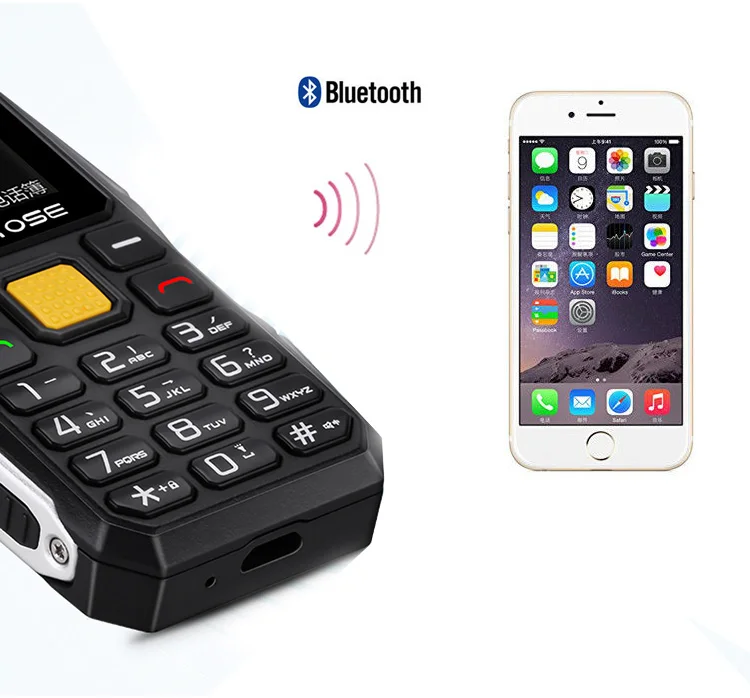 AEKU Melrose S10 мини карманный мобильный телефон маленькая карта сотовый телефон большой голос противоударный пылезащитный прочный Фонарик PK S9 S11
